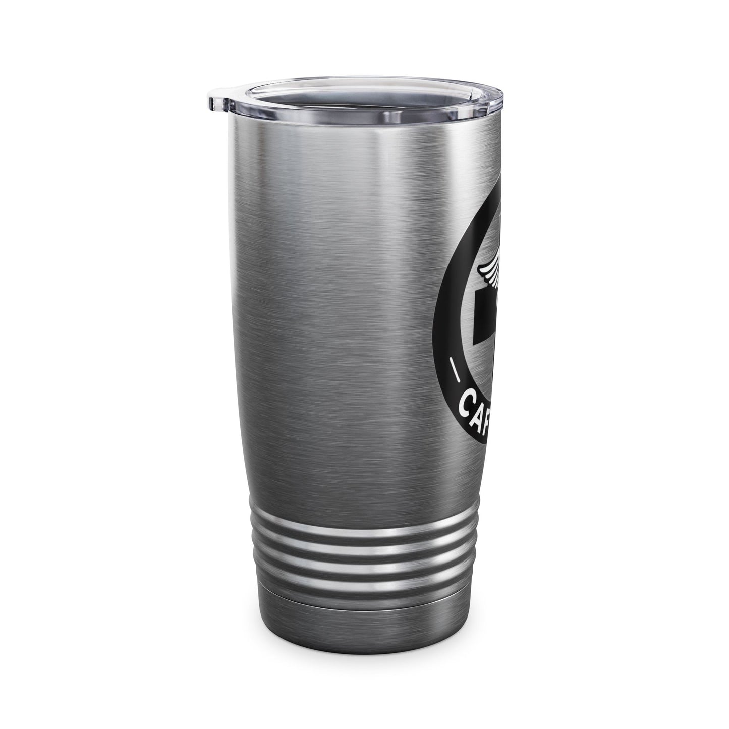 Health Professional Travel Mug, Nurse Gift, Medical Tumbler, Café PRN Coffee Cup, 20oz Ringneck Tumbler