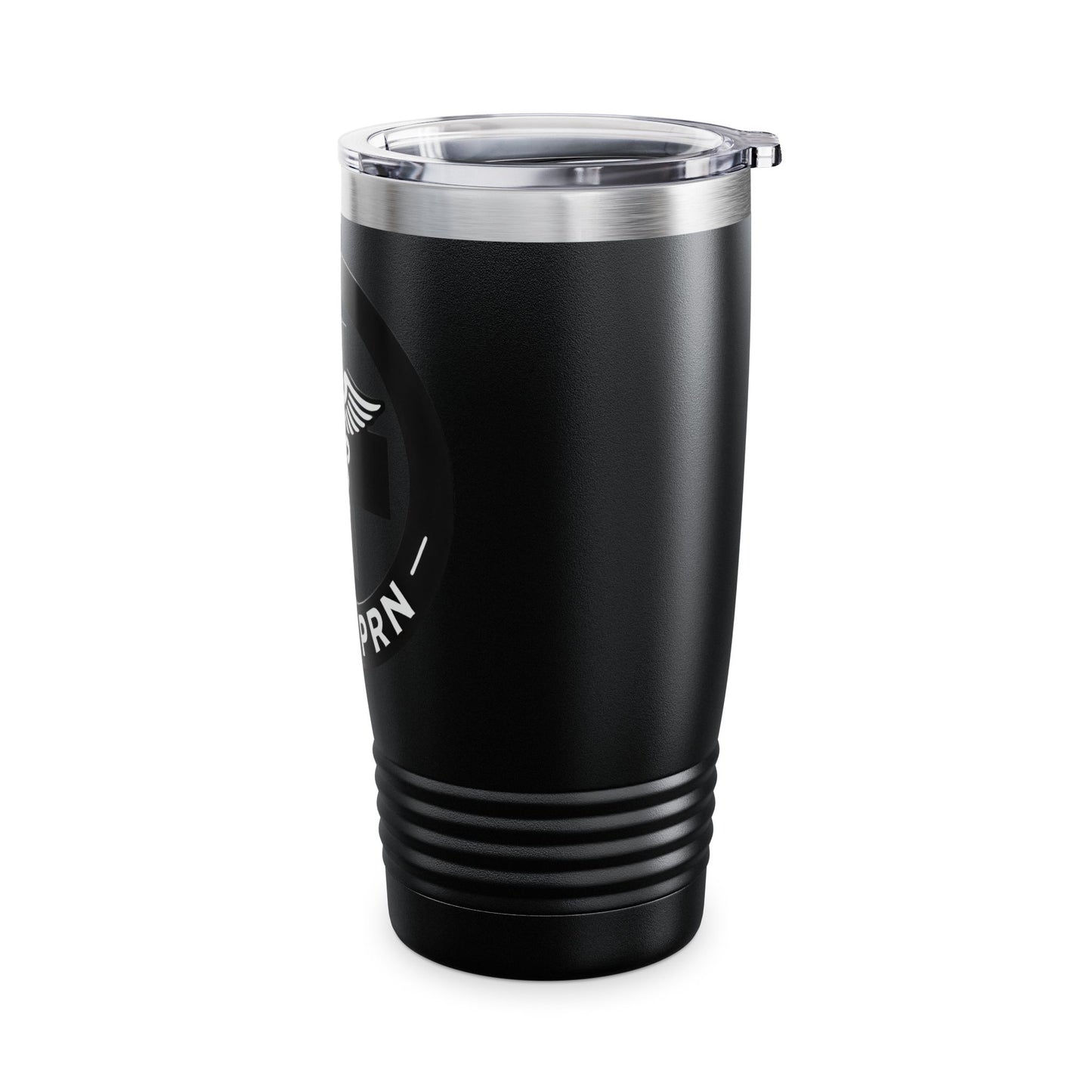 Health Professional Travel Mug, Nurse Gift, Medical Tumbler, Café PRN Coffee Cup, 20oz Ringneck Tumbler