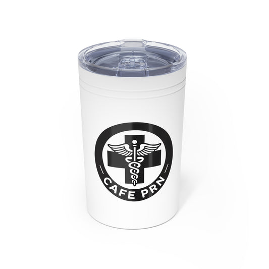 Café PRN Insulated Tumbler, 11oz - Perfect Nurse Gift, Coffee Container, Travel Mug, Healthcare Appreciation, Everyday Use