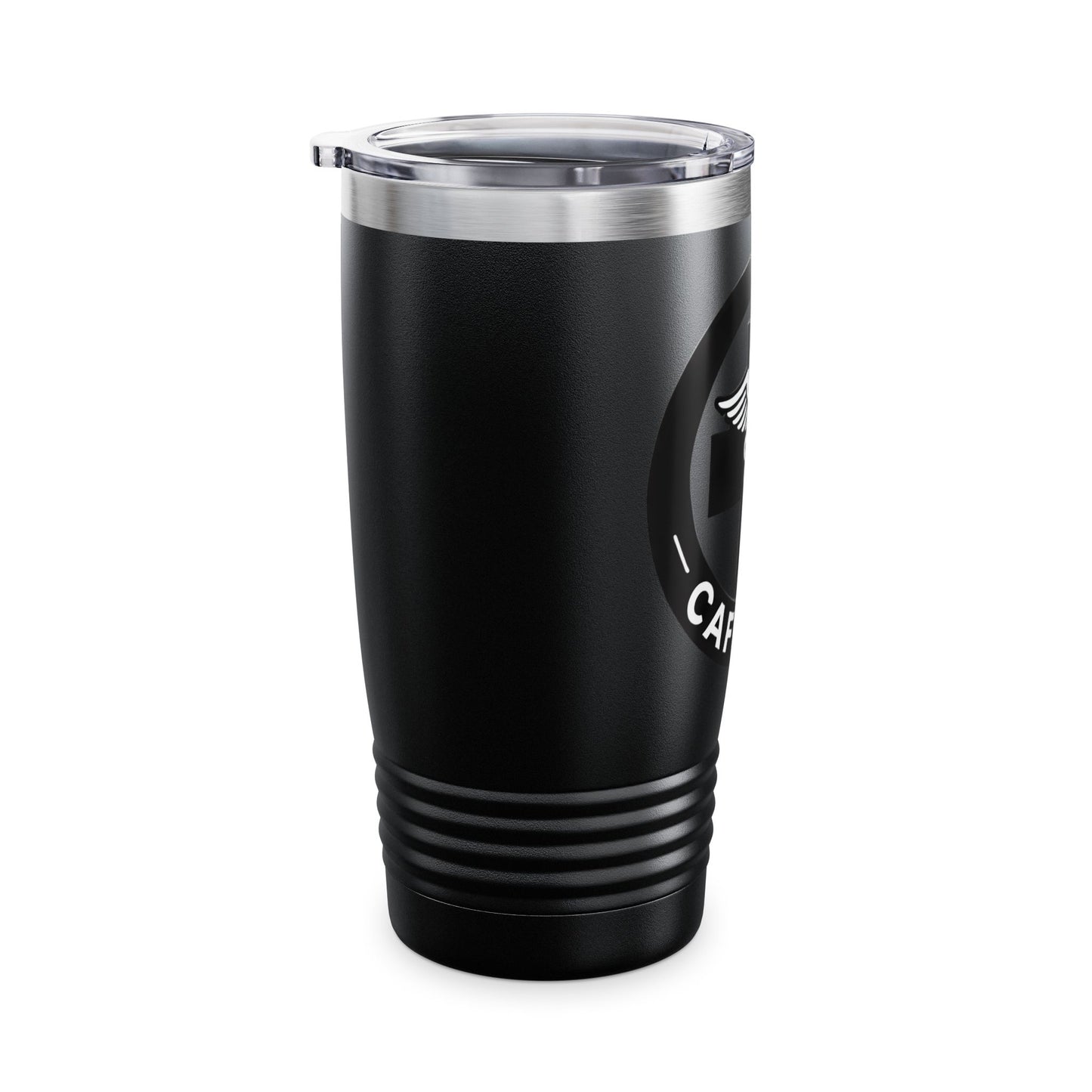 Health Professional Travel Mug, Nurse Gift, Medical Tumbler, Café PRN Coffee Cup, 20oz Ringneck Tumbler